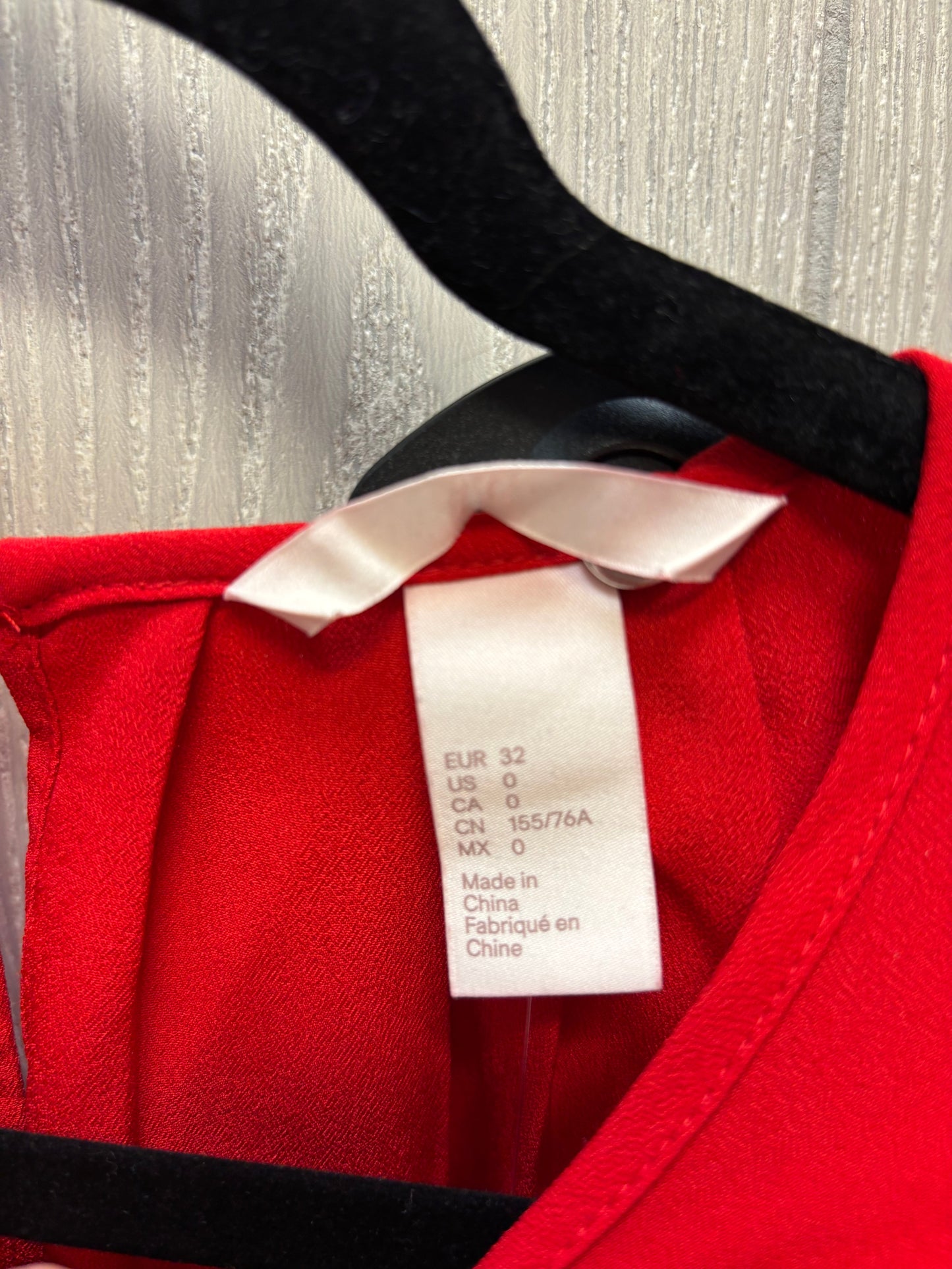 Dress Work By H&m In Red, Size: Xs