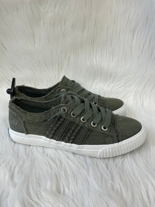 Shoes Sneakers By Blowfish In Green, Size: 8.5