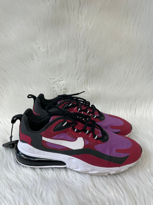 Shoes Athletic By Nike In Purple & Red, Size: 9