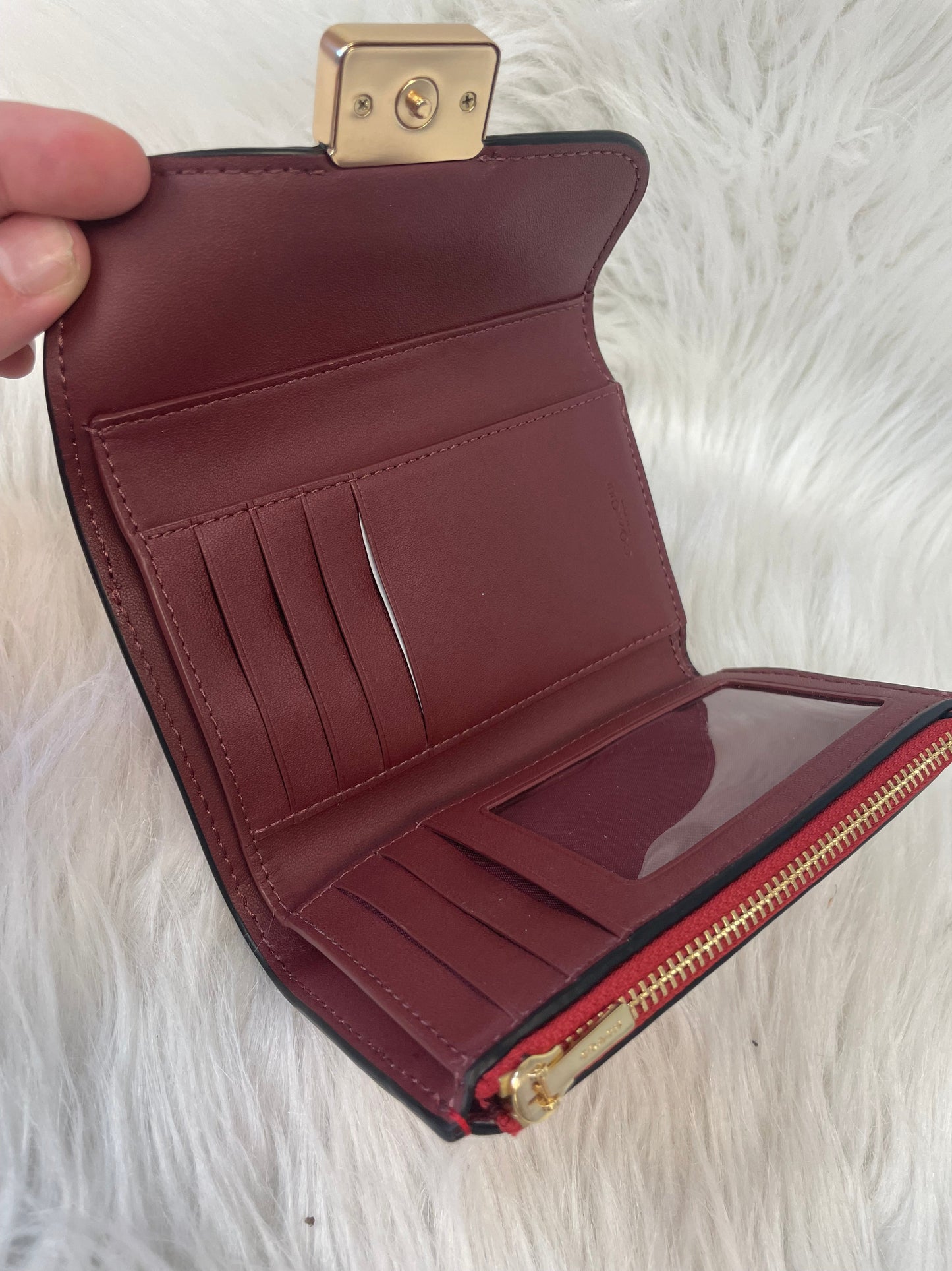 Wallet Designer By Coach, Size: Medium