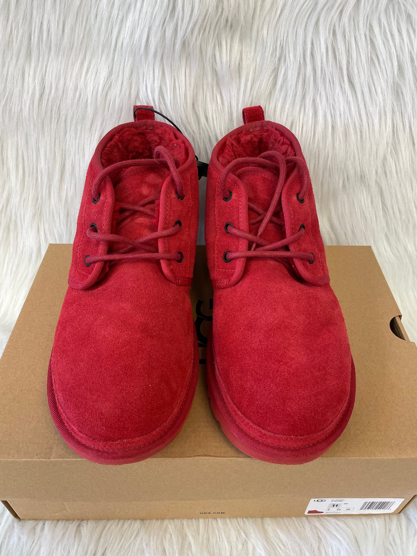 Boots Designer By Ugg In Red, Size: 11