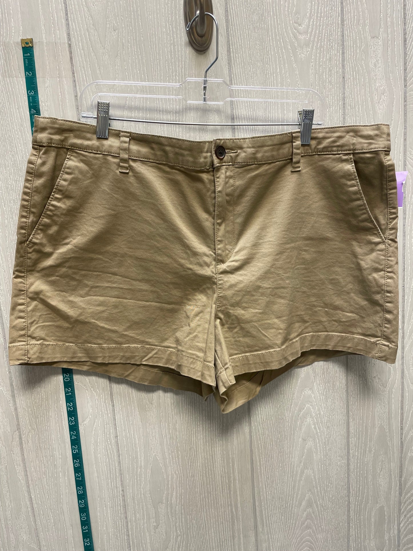 Tan Shorts A New Day, Size 18