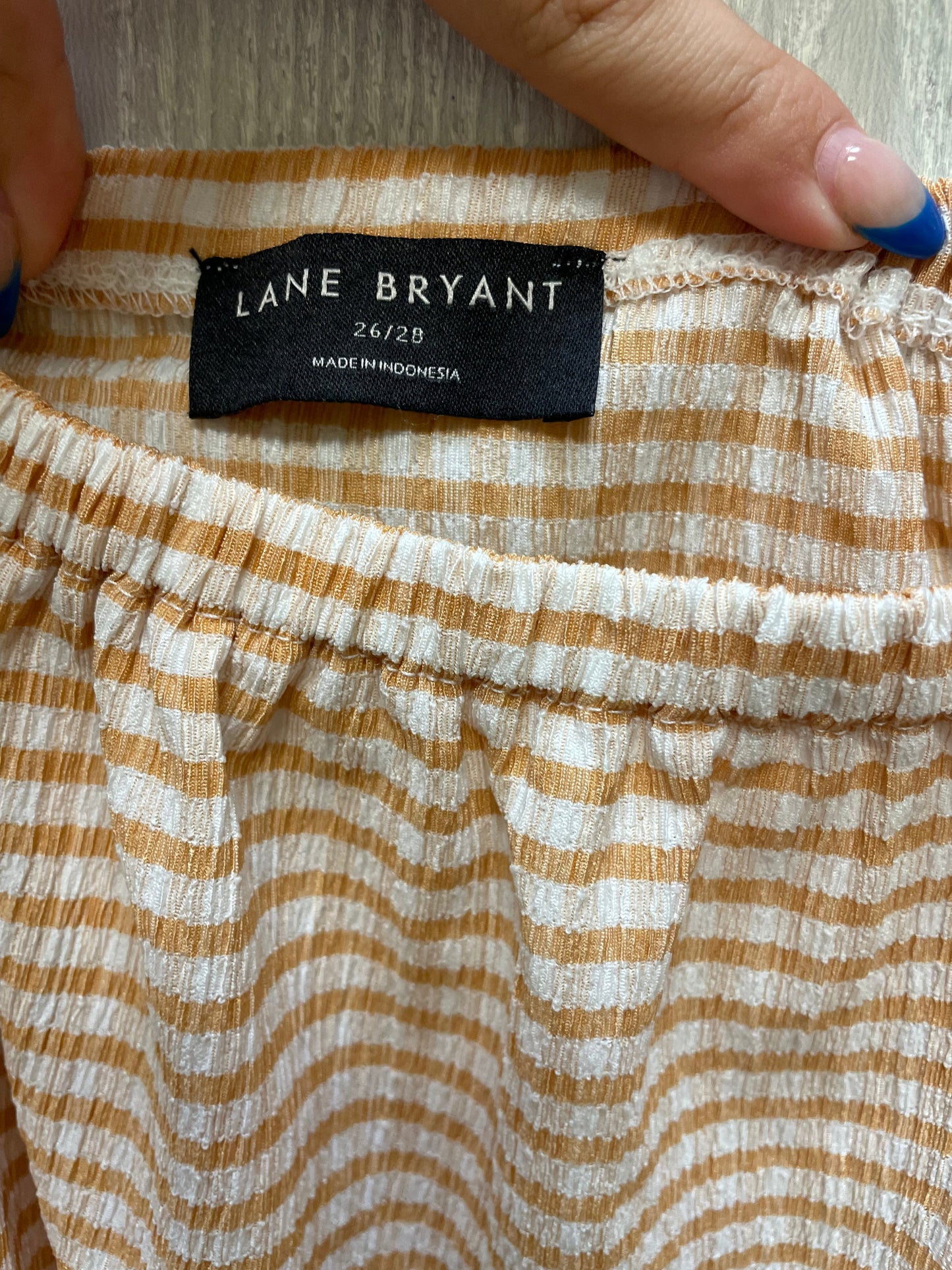 Blouse Short Sleeve By Lane Bryant  Size: 3x