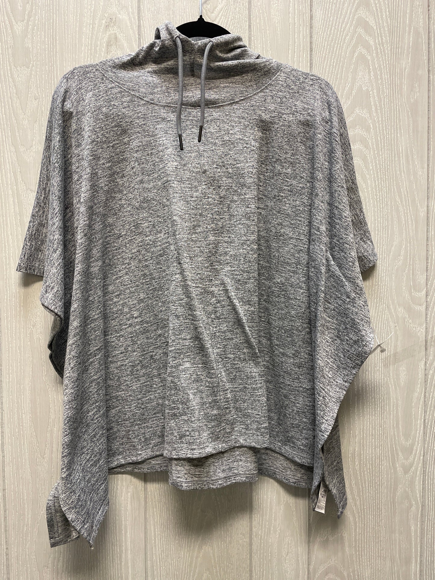 Poncho By Gapfit In Grey & White, Size: Xs