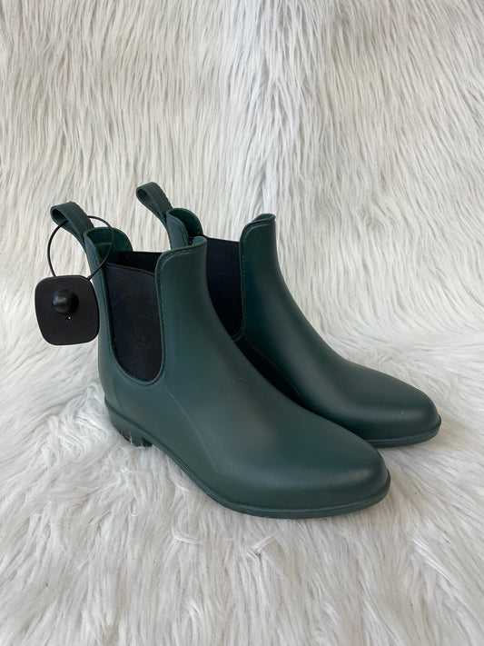 Boots Rain By J. Crew In Green, Size: 6