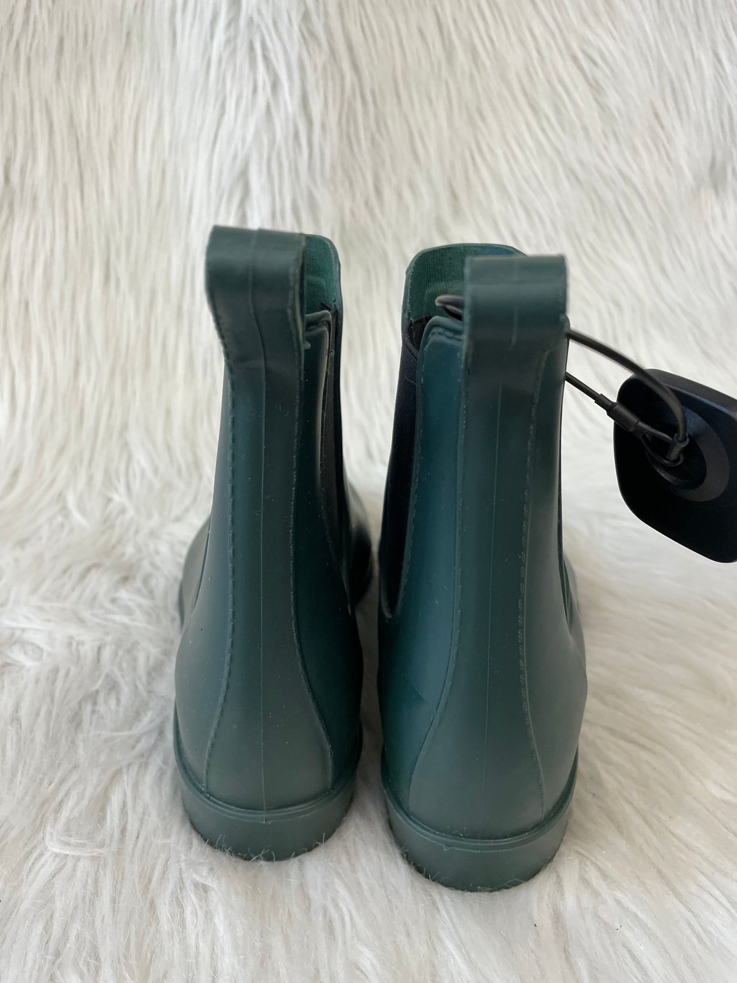 Boots Rain By J. Crew In Green, Size: 6