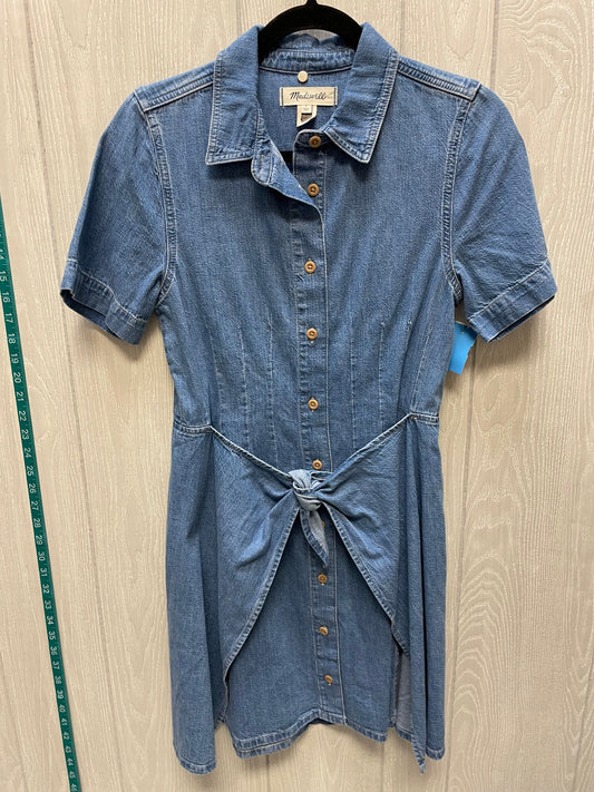 Dress Casual Short By Madewell In Blue Denim, Size: Xs