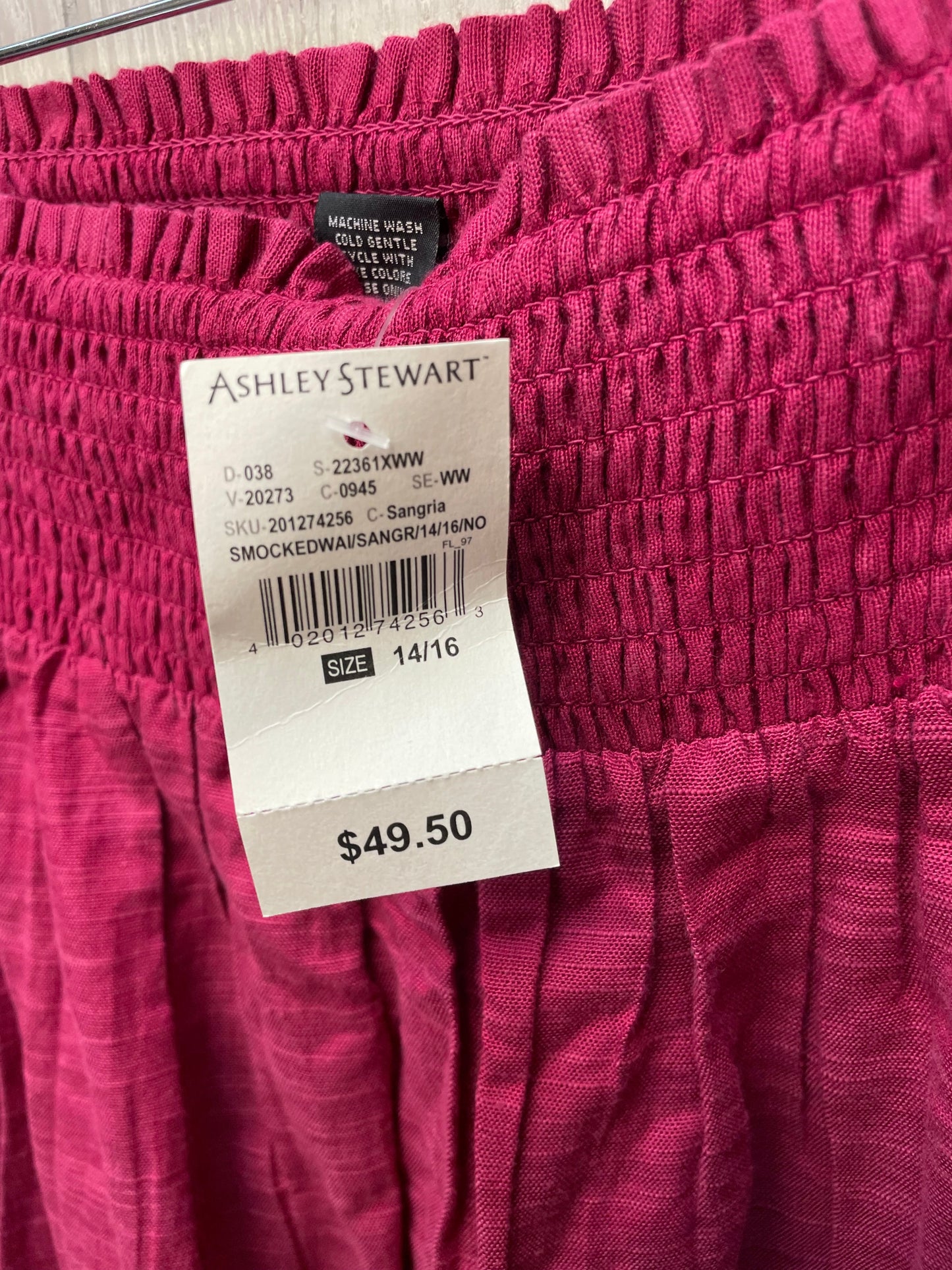 Skirt Maxi By Ashley Stewart In Pink, Size: Xl