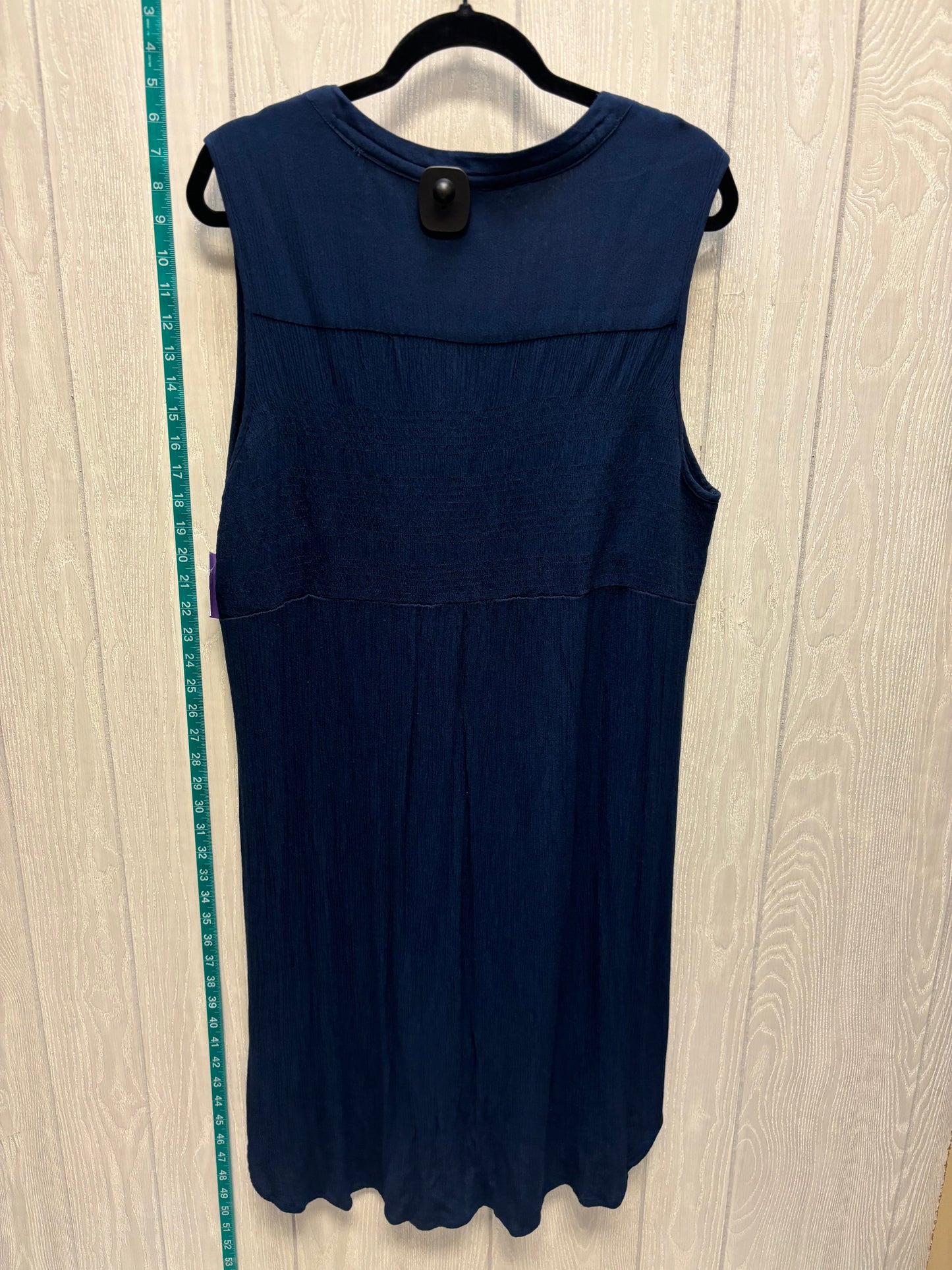 Navy Dress Casual Short Knox Rose, Size 1x