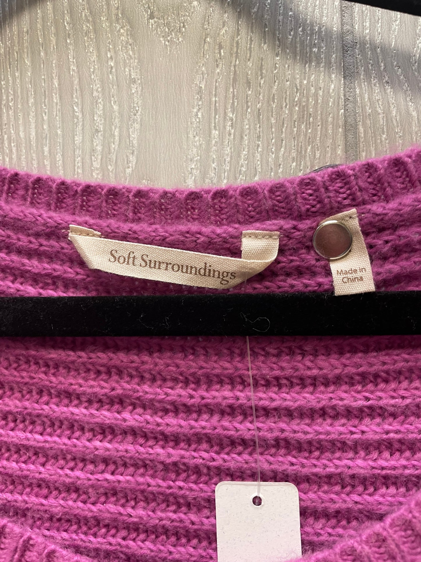 Sweater By Soft Surroundings In Purple, Size: M