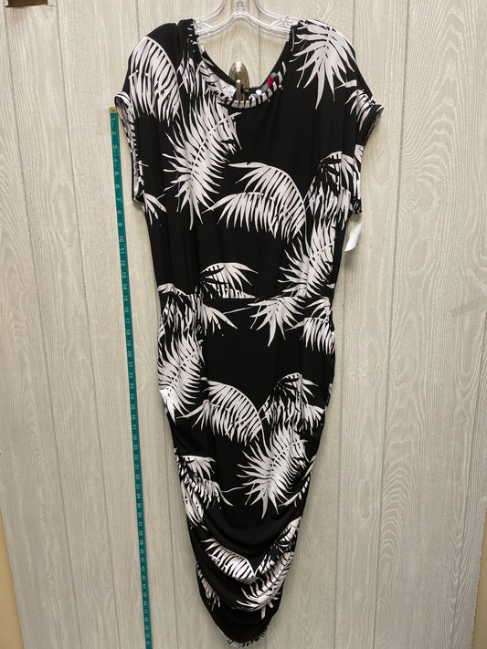 Black & White Dress Casual Maxi Vince Camuto, Size 2x