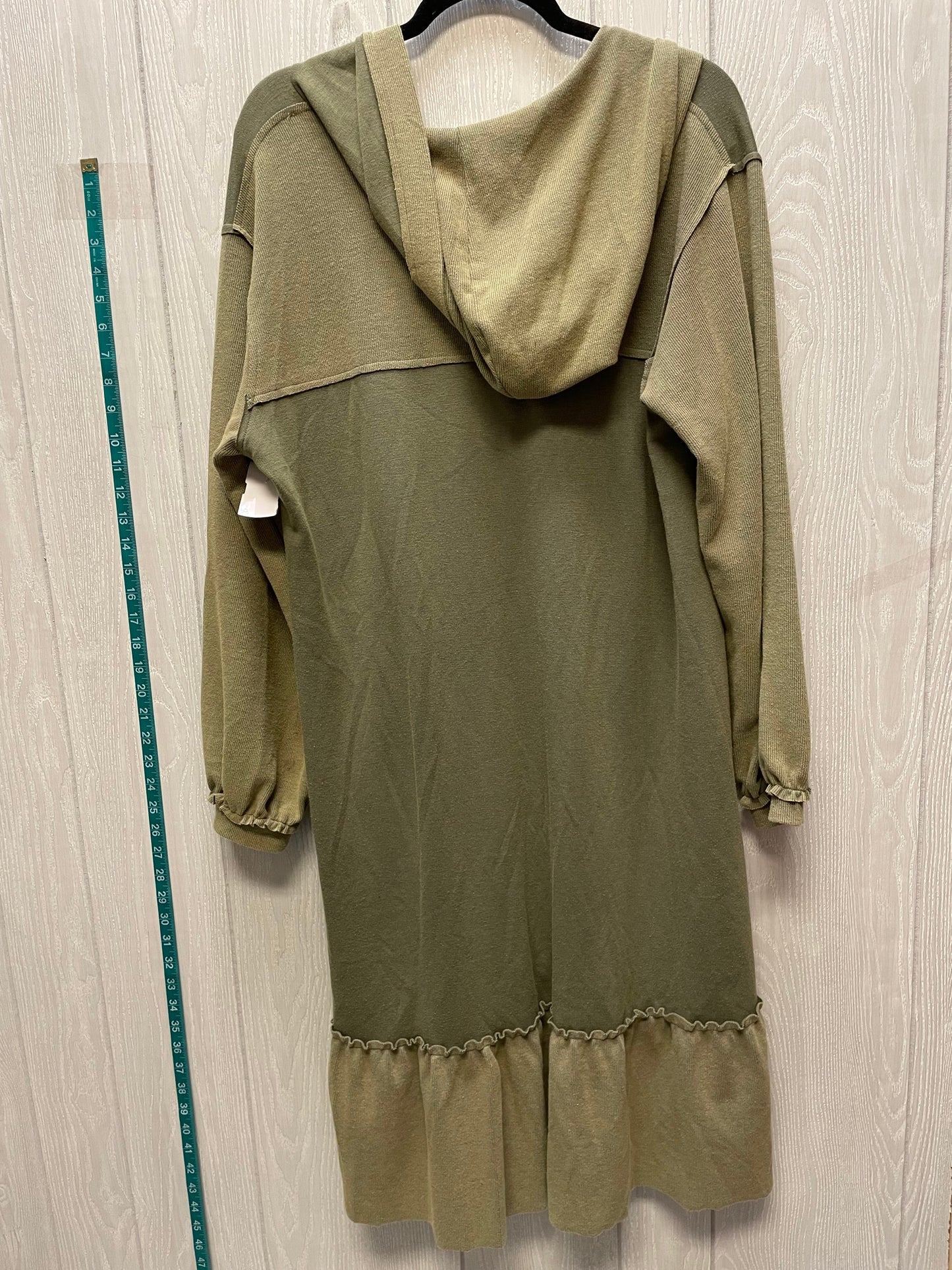 Dress Casual Midi By Pol In Green, Size: M