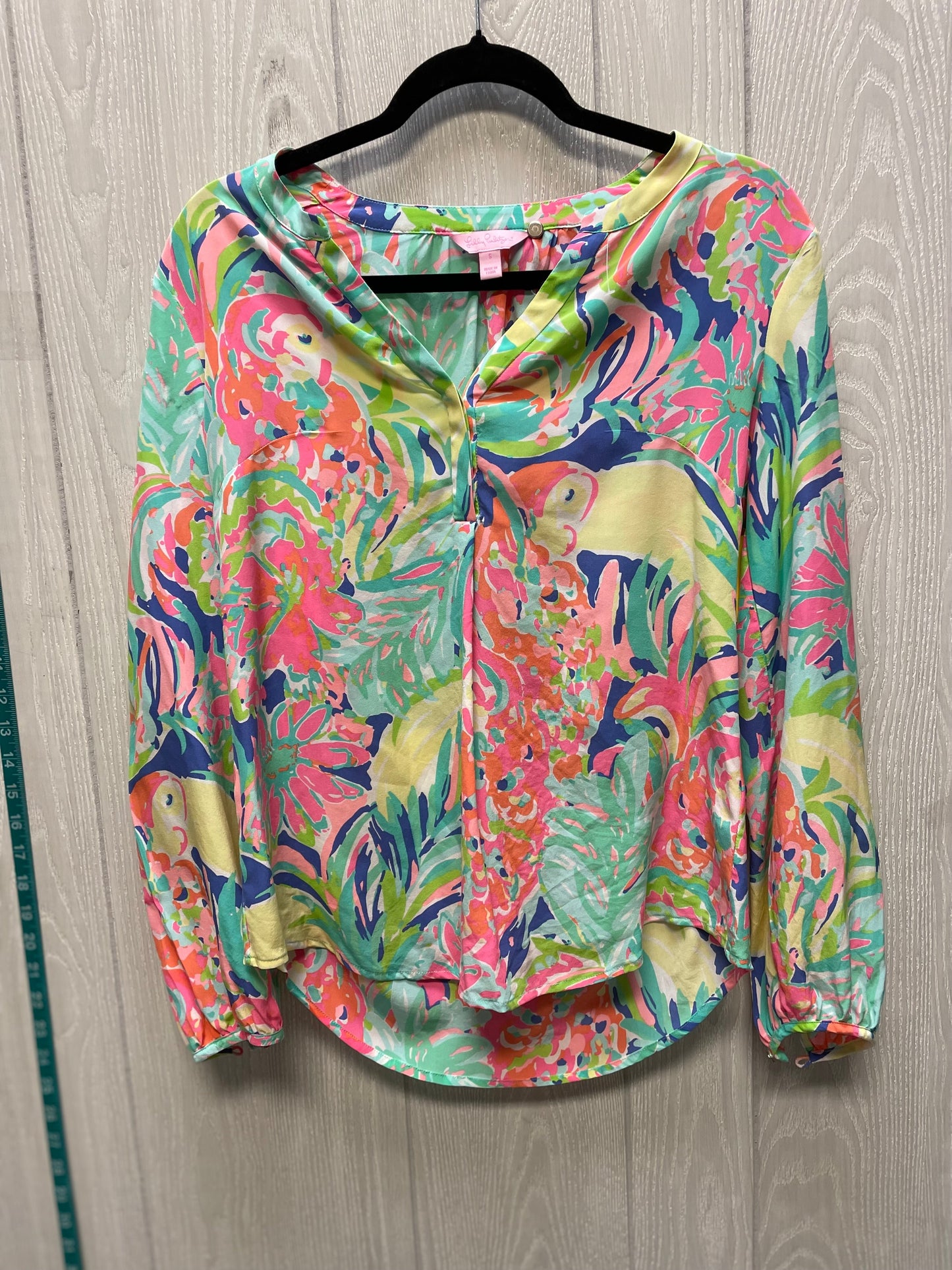 Blouse Designer By Lilly Pulitzer In Multi-colored, Size: S