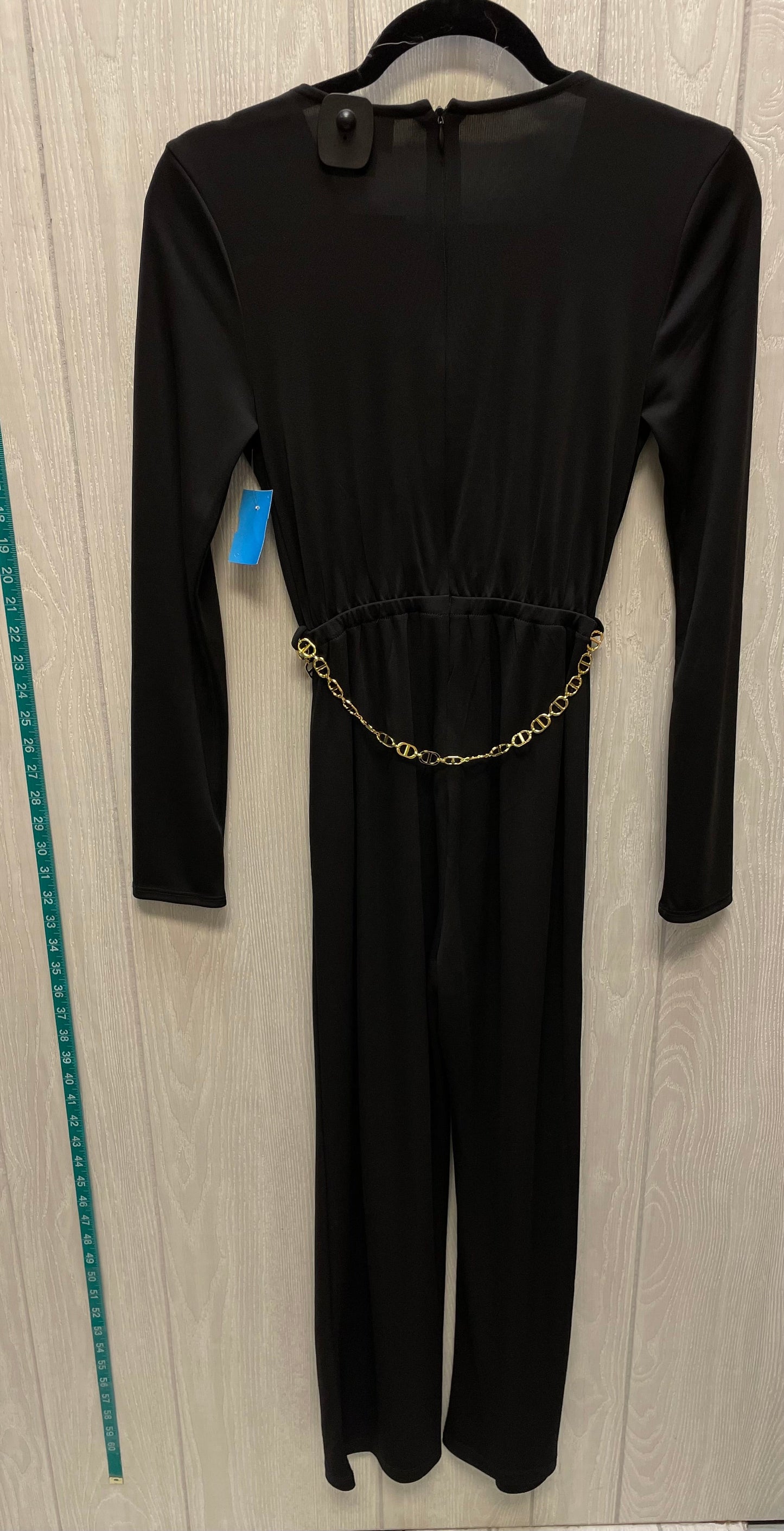 Jumpsuit By Inc In Black & Gold, Size: Small