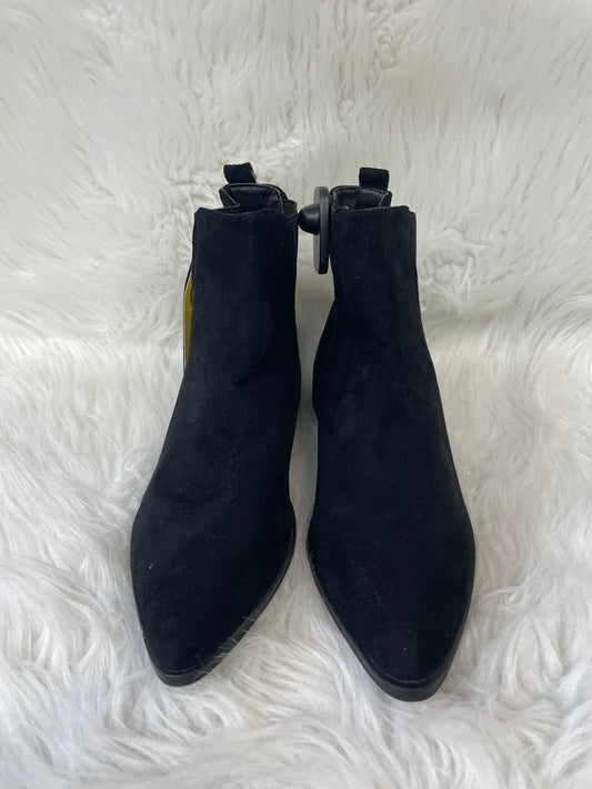 Boots Ankle Heels By Seven 7 In Black, Size: 8