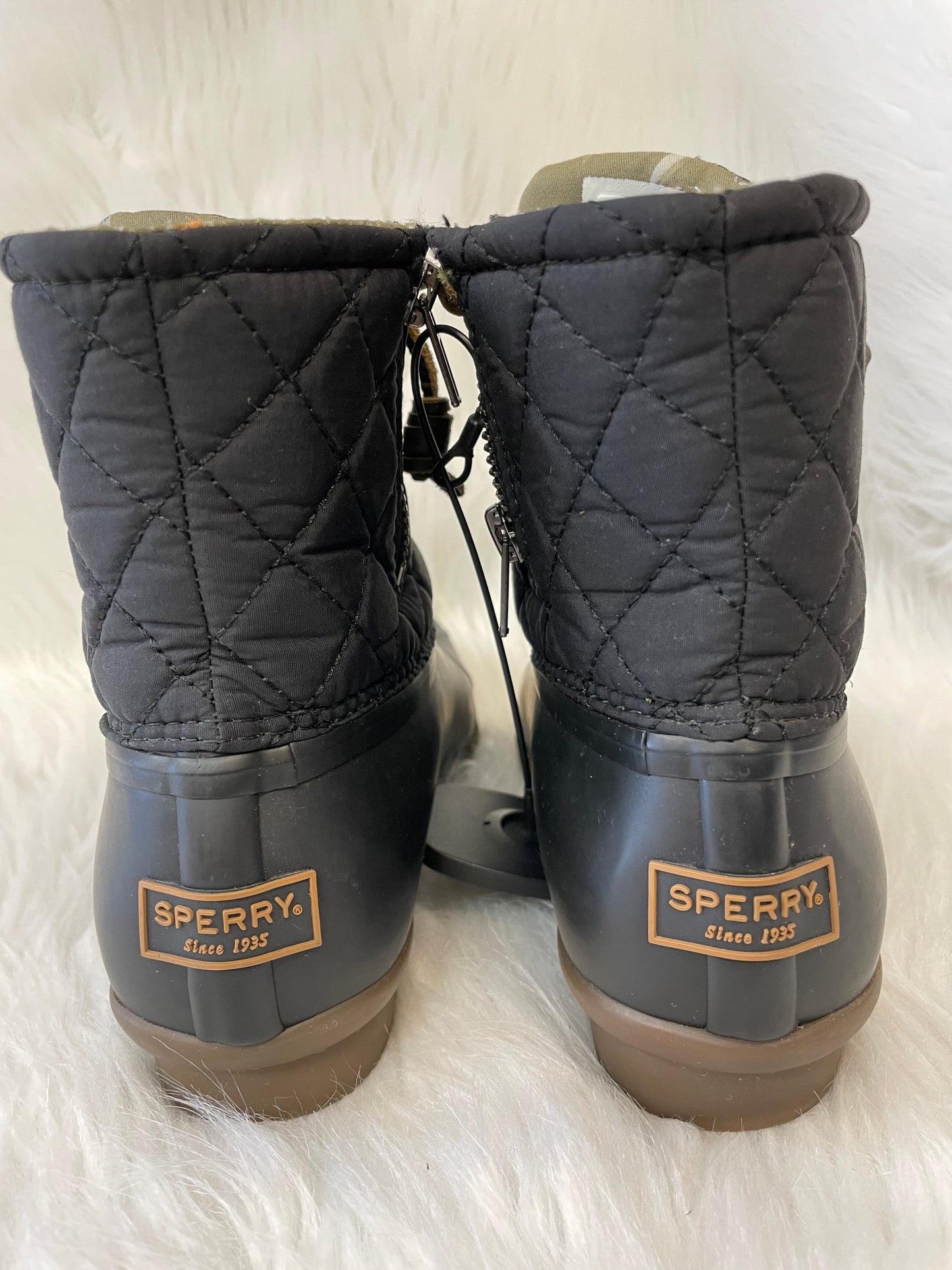 Boots Rain By Sperry In Black, Size: 6