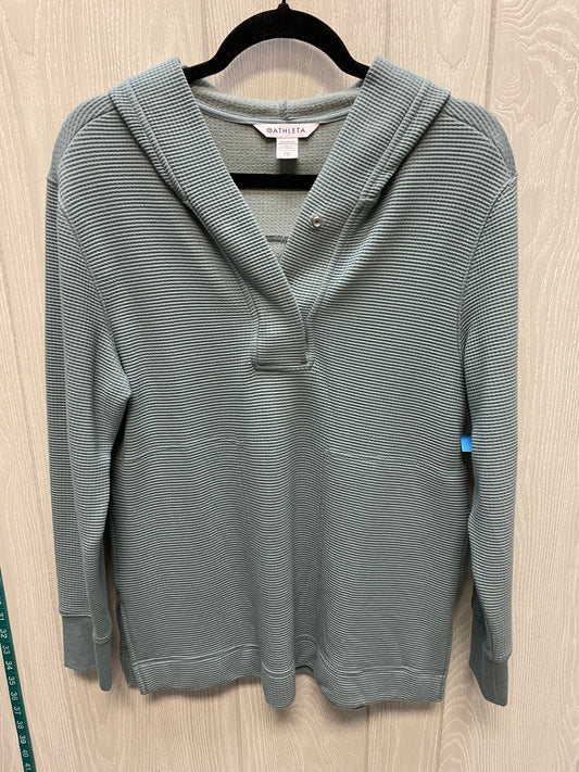 Top Long Sleeve By Athleta In Green, Size: Xs