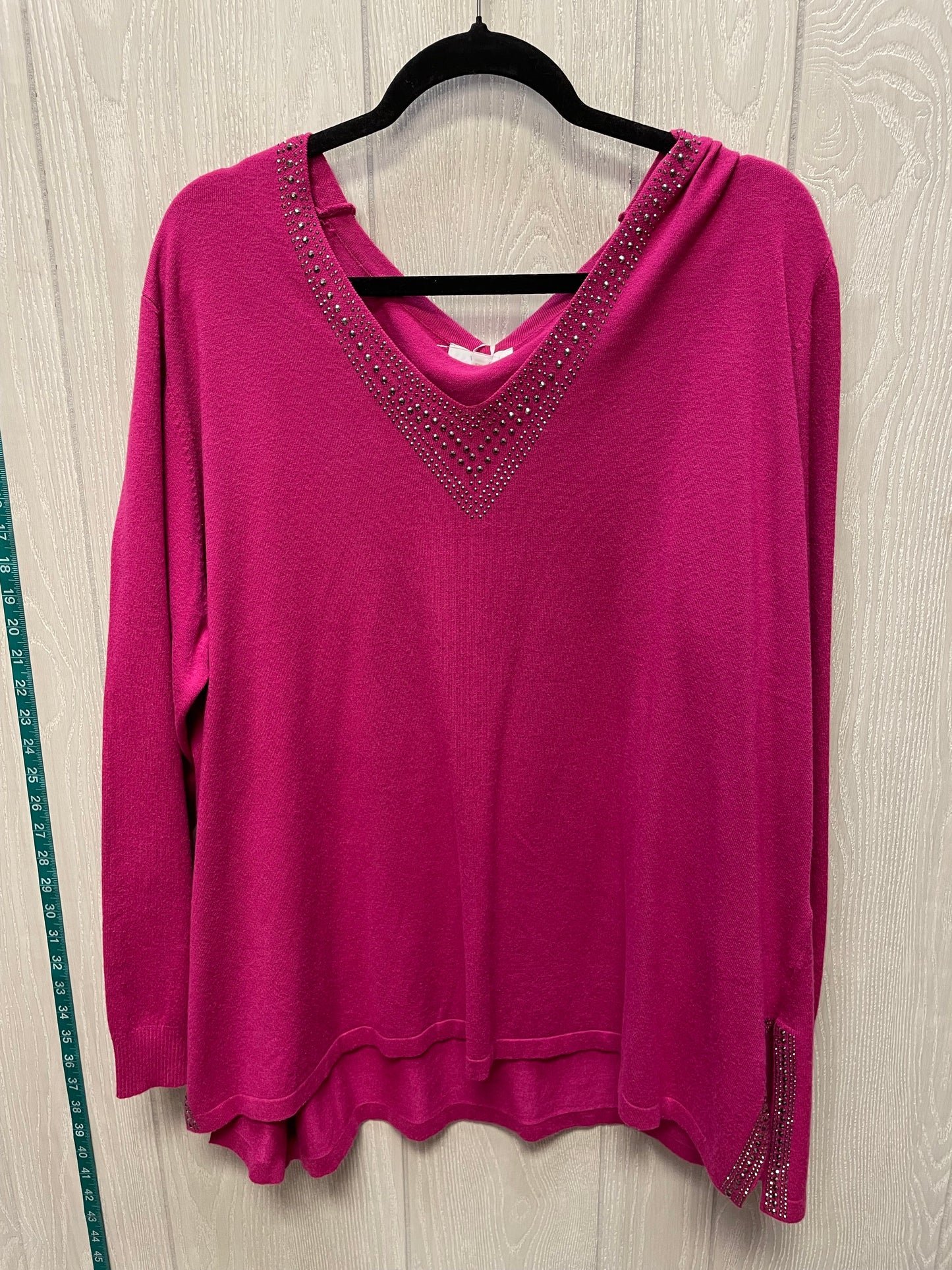 Sweater By Vila Milano In Purple, Size: 2x