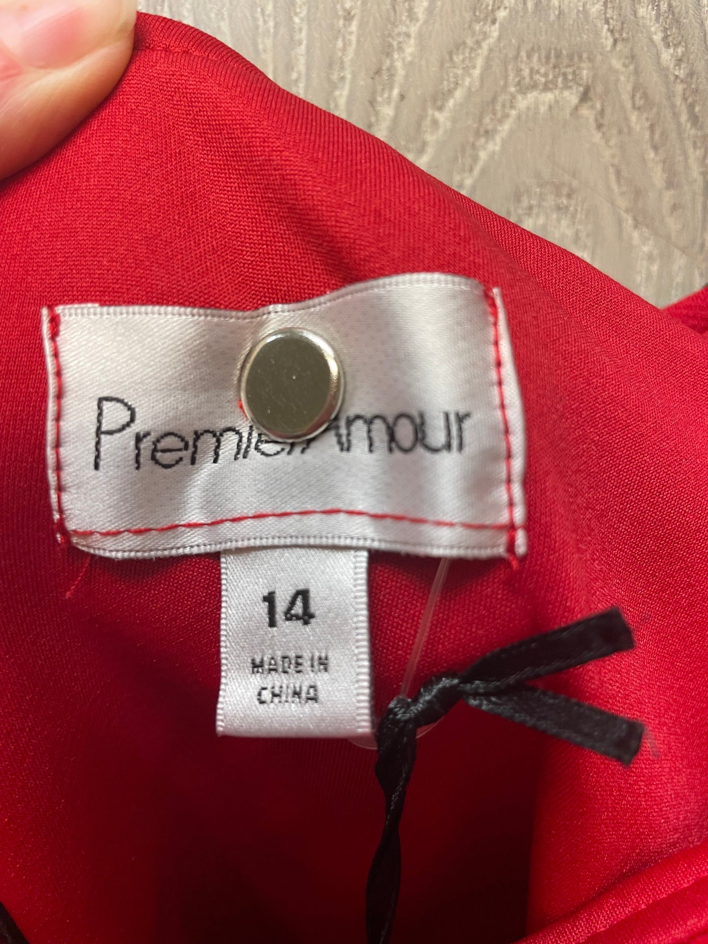 Dress Party Midi By PREMIER AMOUR  In Red, Size: L