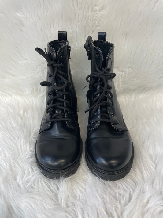 Boots Combat By Time And Tru In Black, Size: 8