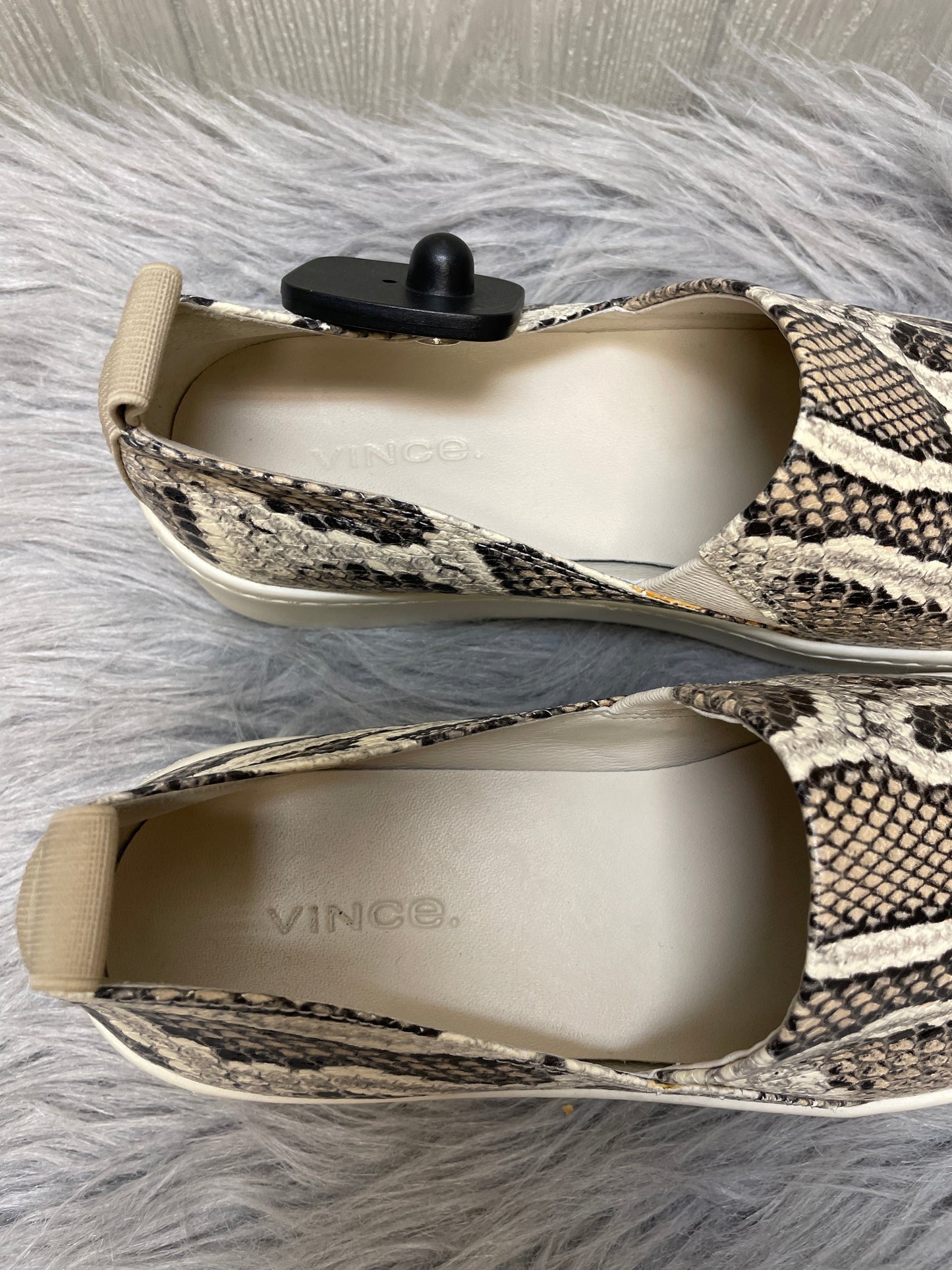 Shoes Sneakers By Vince In Snakeskin Print, Size: 6.5