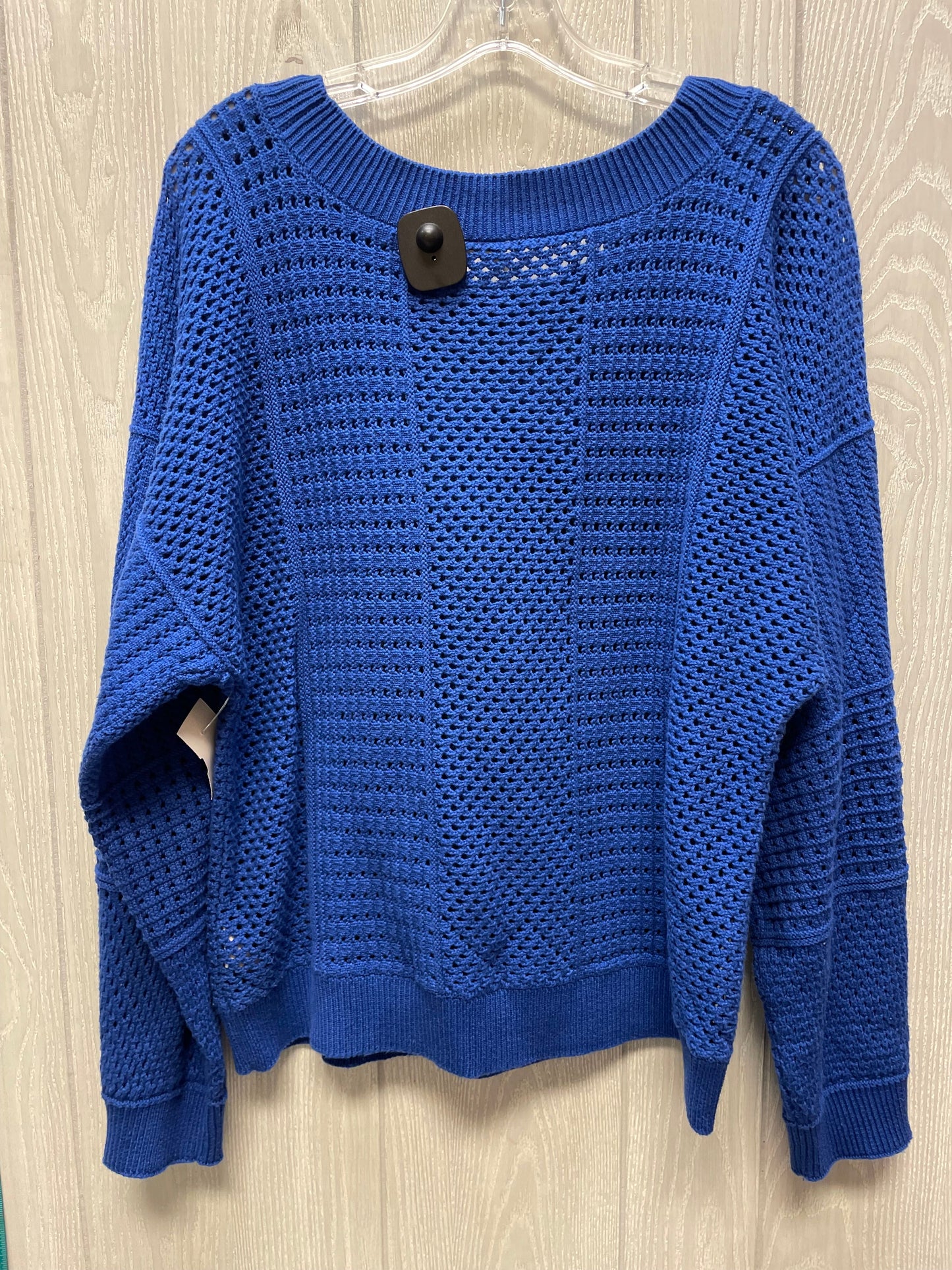 Sweater By Moth In Blue, Size: L