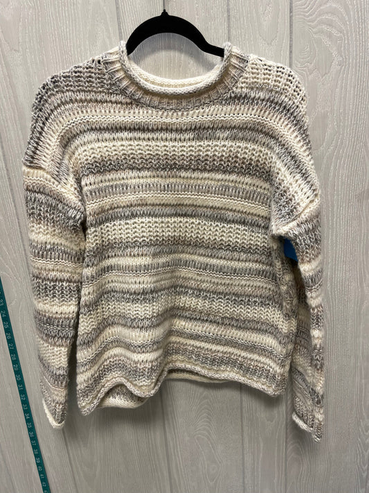 Sweater By Time And Tru In Striped Pattern, Size: L