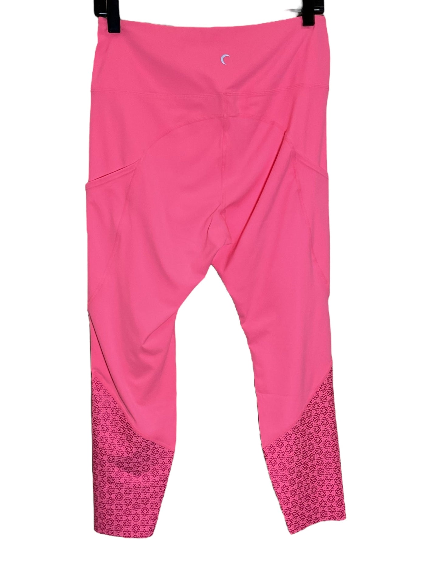 Athletic Leggings By Zyia In Pink, Size: L