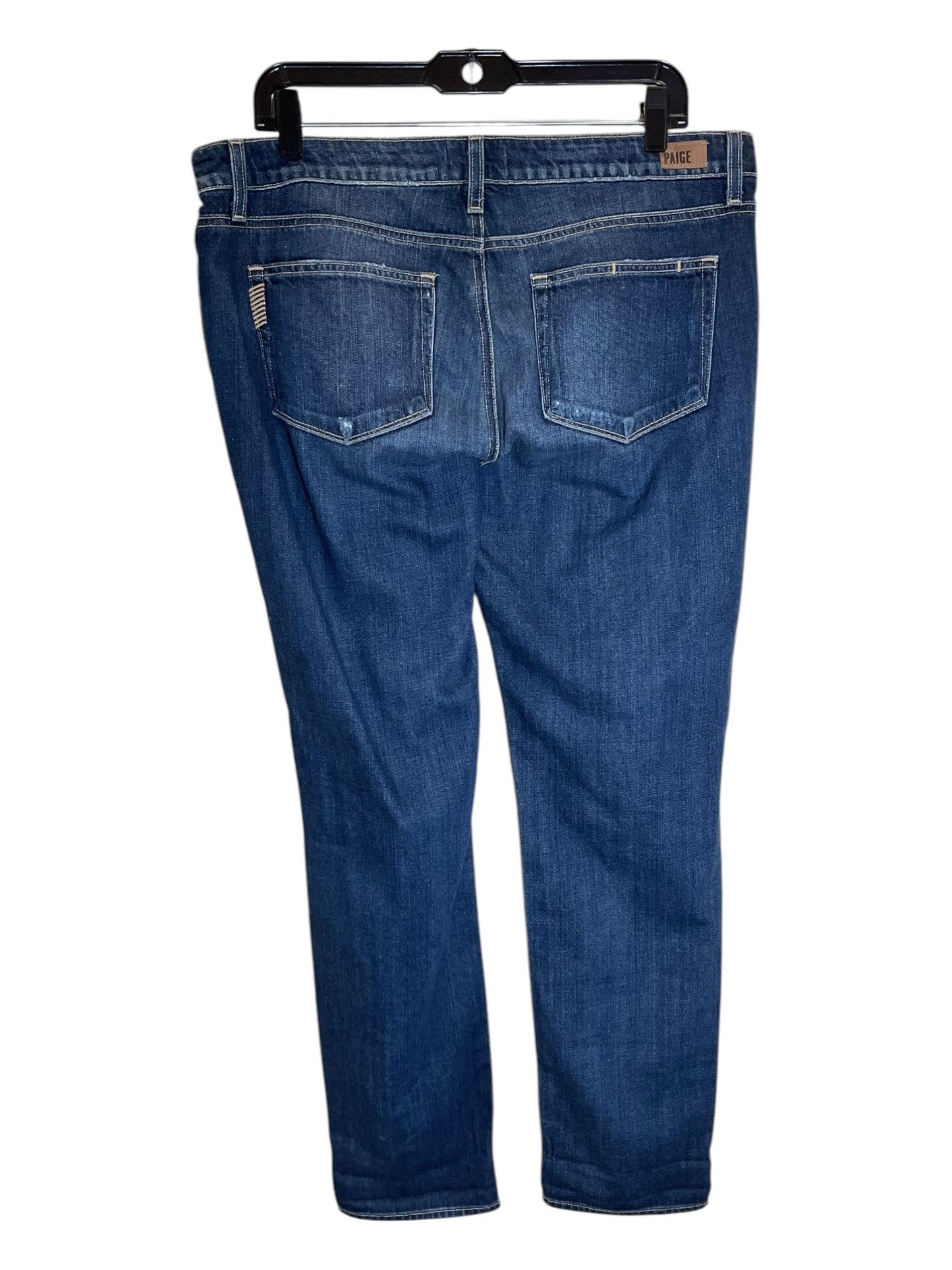 Jeans Designer By Paige In Blue Denim, Size: 12