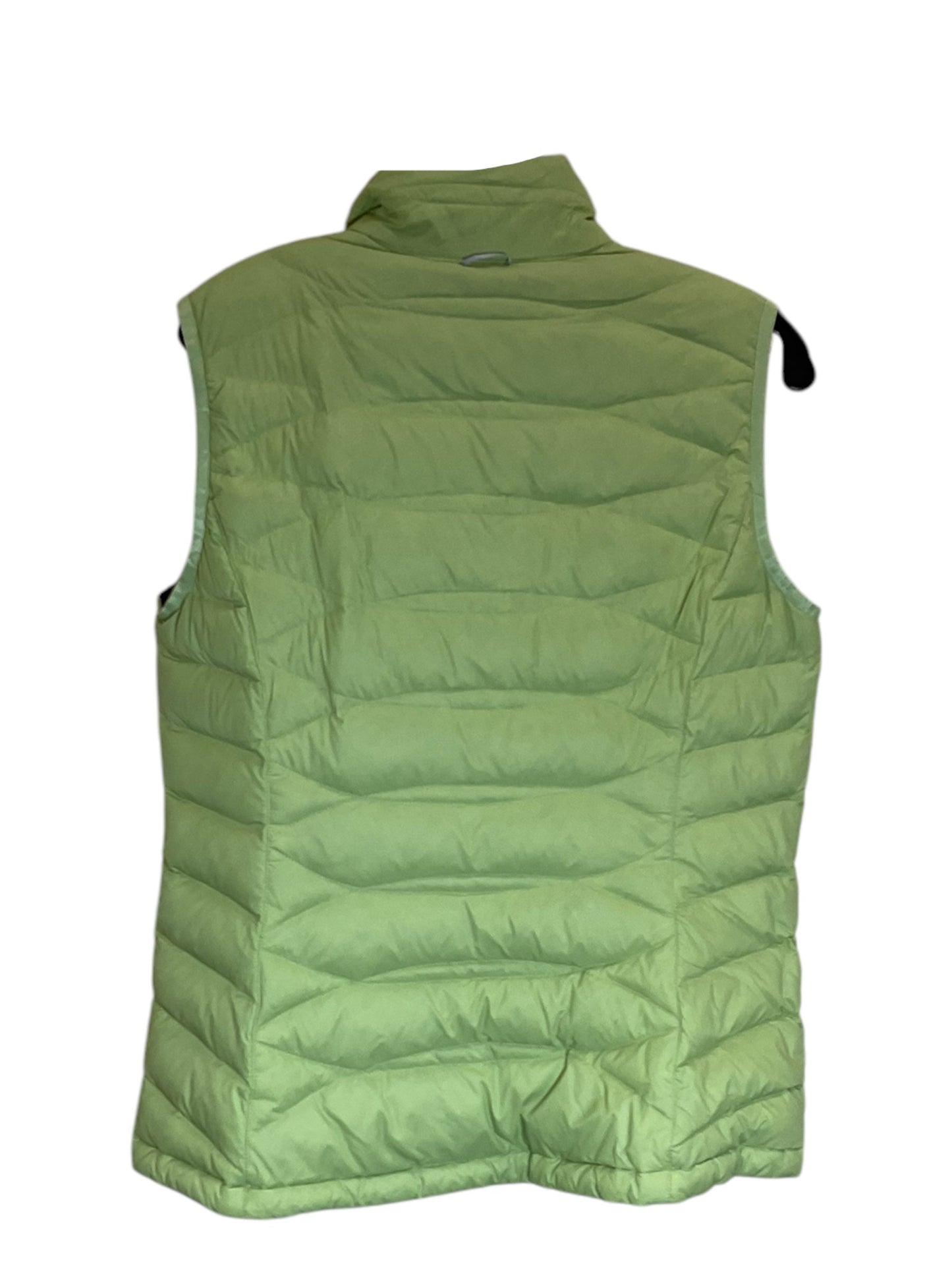 Vest Puffer & Quilted By Eddie Bauer In Green, Size: M