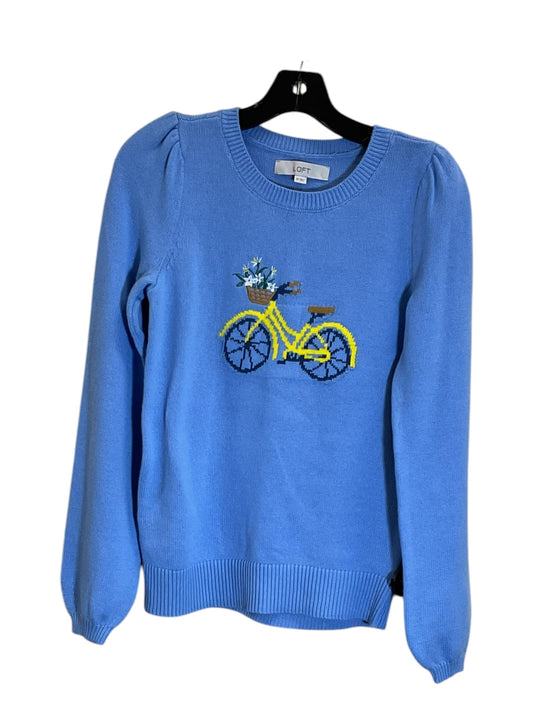 Sweater By Loft In Blue, Size: Xs