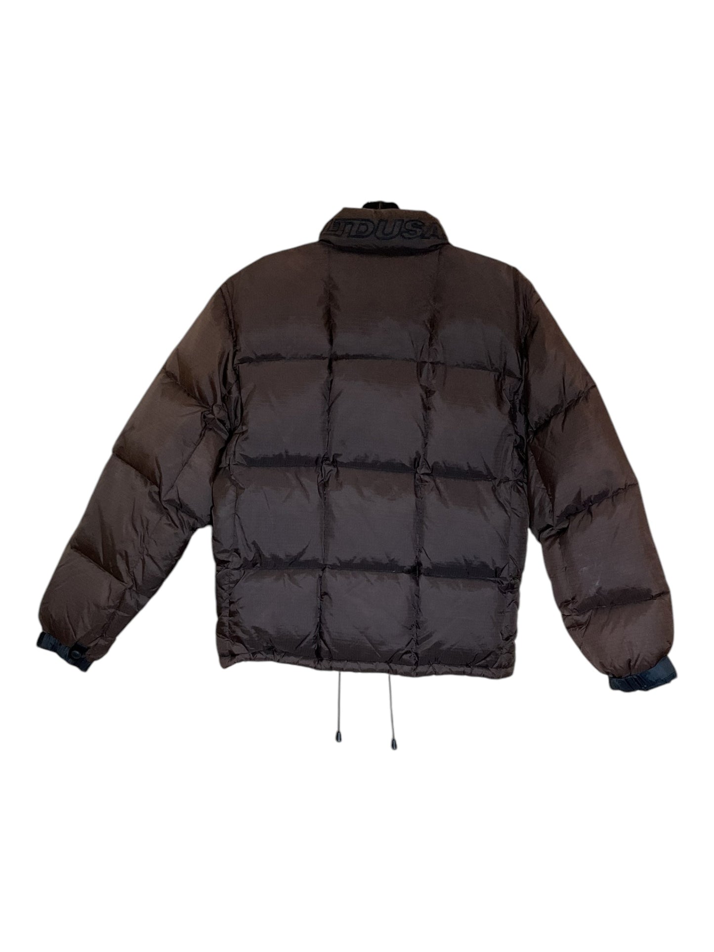 Coat Puffer & Quilted By Limited In Brown, Size: S