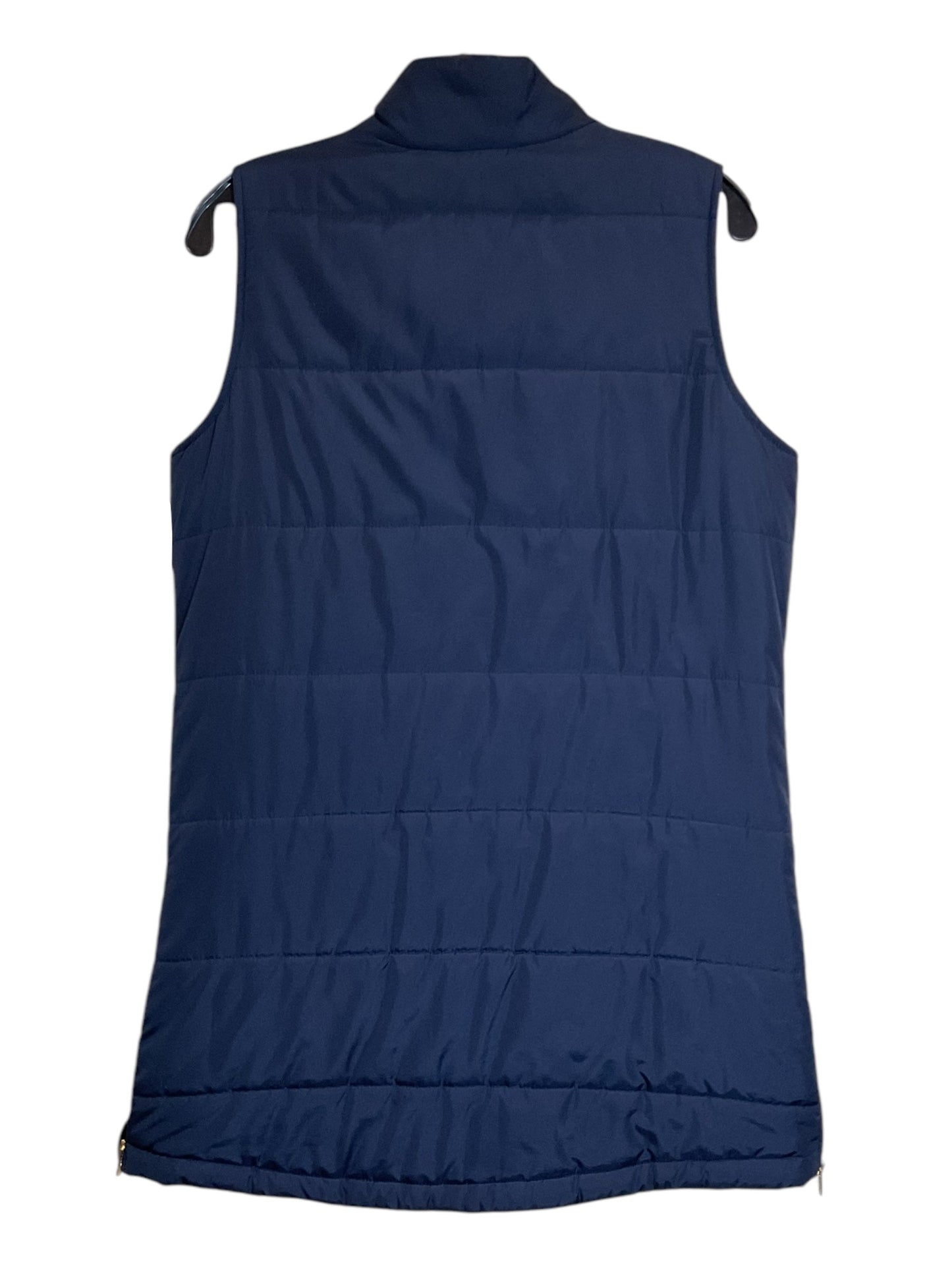 Vest Puffer & Quilted By Crown And Ivy In Blue, Size: M