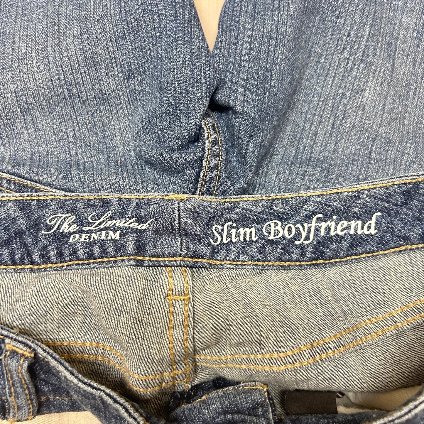 Jeans Boyfriend By Limited In Blue Denim, Size: 2