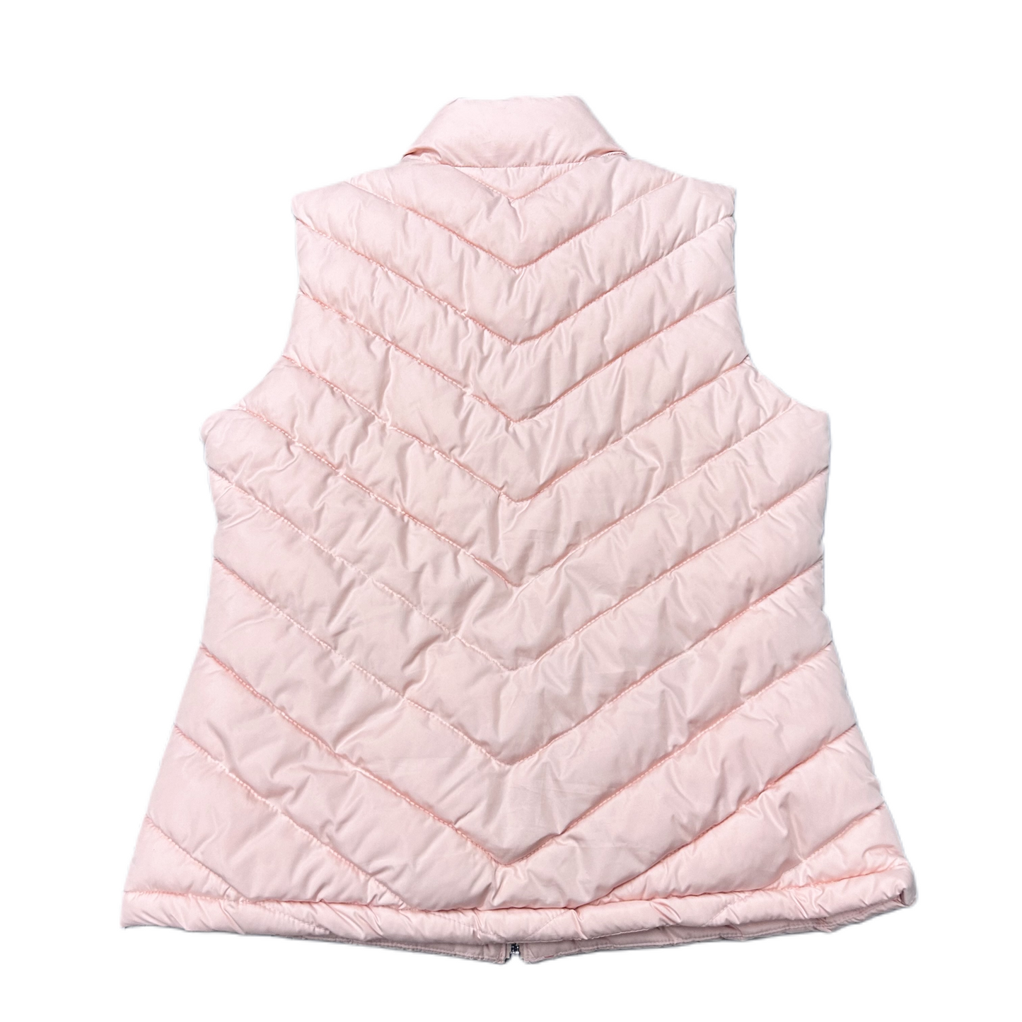 Vest Puffer & Quilted By Gap In Peach, Size: M