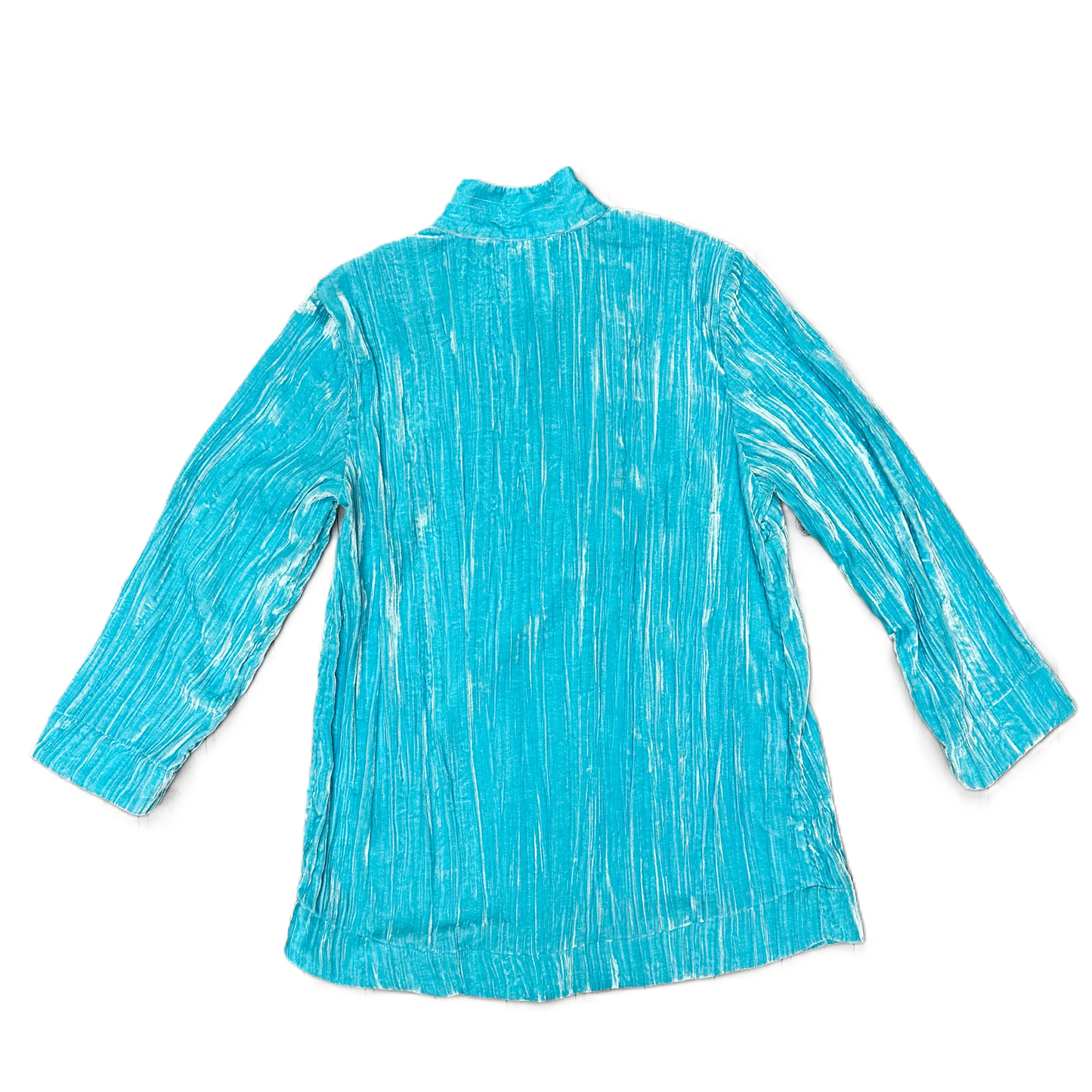 Tunic Long Sleeve By Soft Surroundings In Blue, Size: M