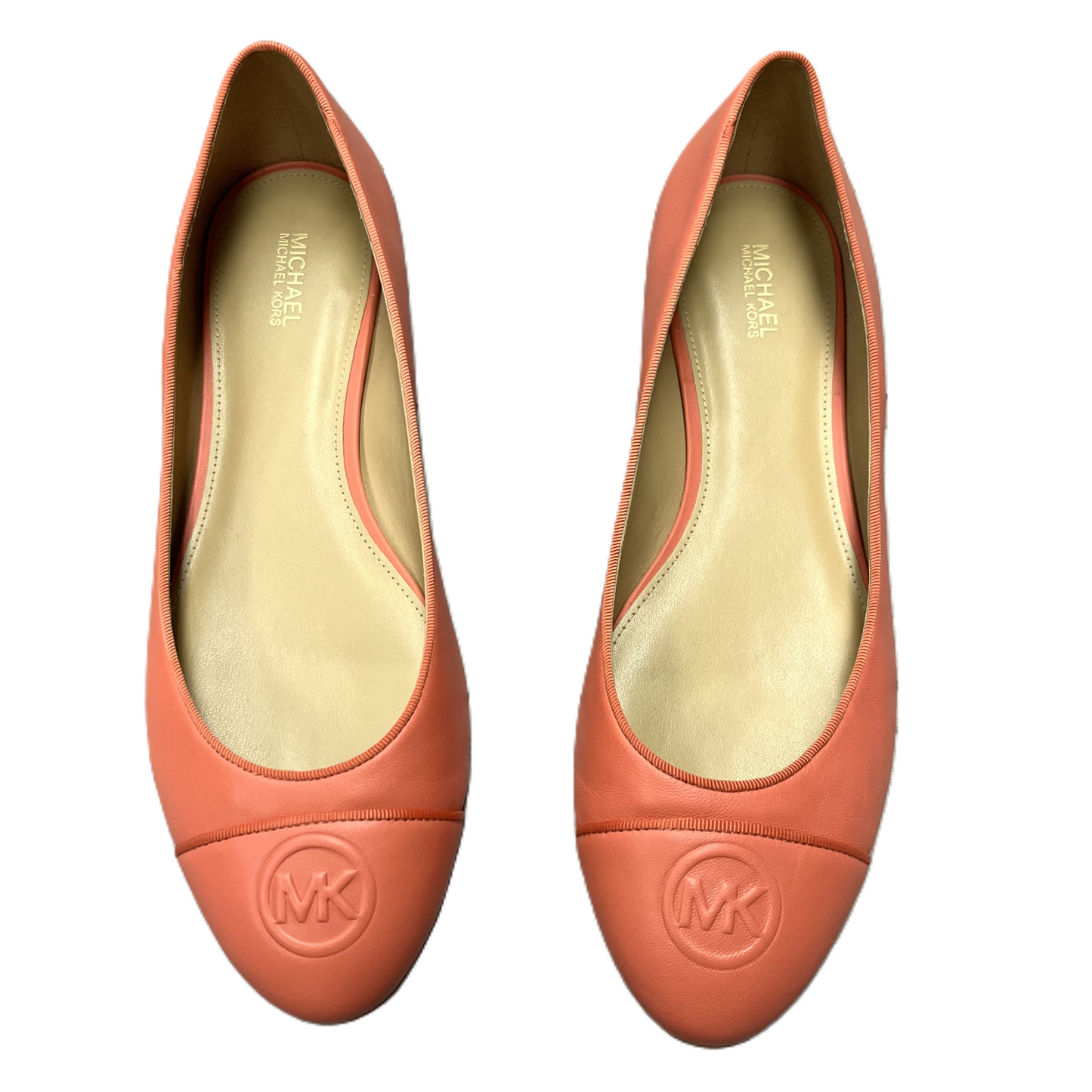 Shoes Flats By Michael By Michael Kors In Coral, Size: 9