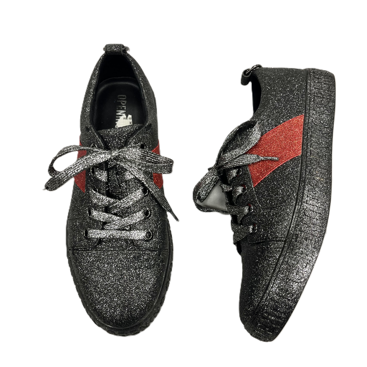 Shoes Sneakers By Opening Ceremony In Grey & Red, Size: 6.5