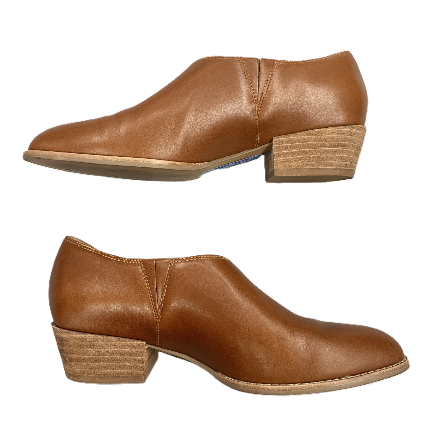 Shoes Heels Block By Madewell In Tan, Size: 7