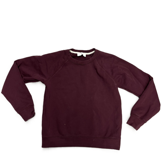 Sweatshirt Crewneck By Everlane In Red, Size: Xs