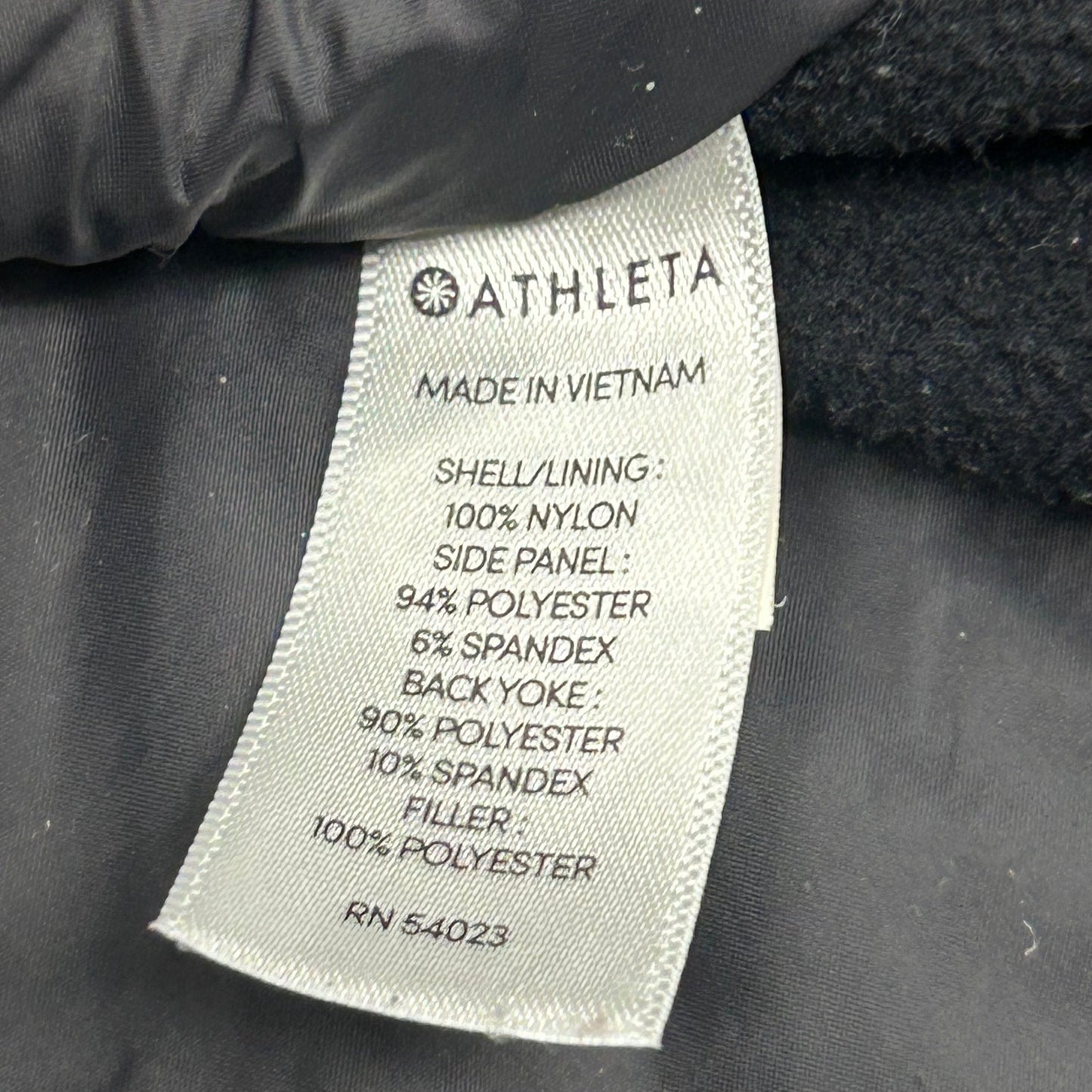 Vest Puffer & Quilted By Athleta In Black, Size: S