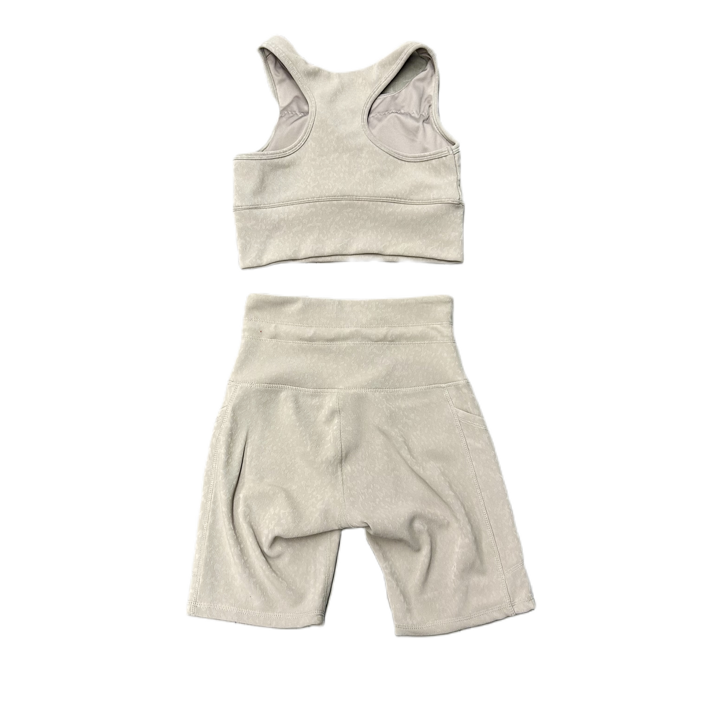 Athletic Shorts 2pc By Move Theology In Taupe, Size: S