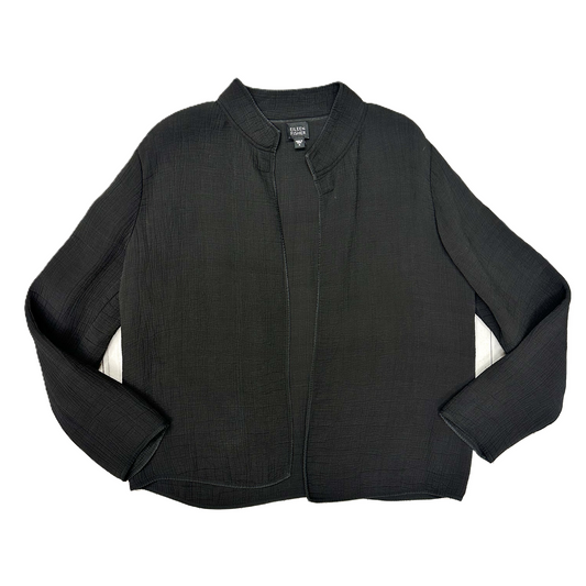 Blazer By Eileen Fisher In Black, Size: S