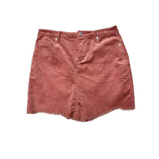 Skirt Mini & Short By Love Tree In Pink, Size: L