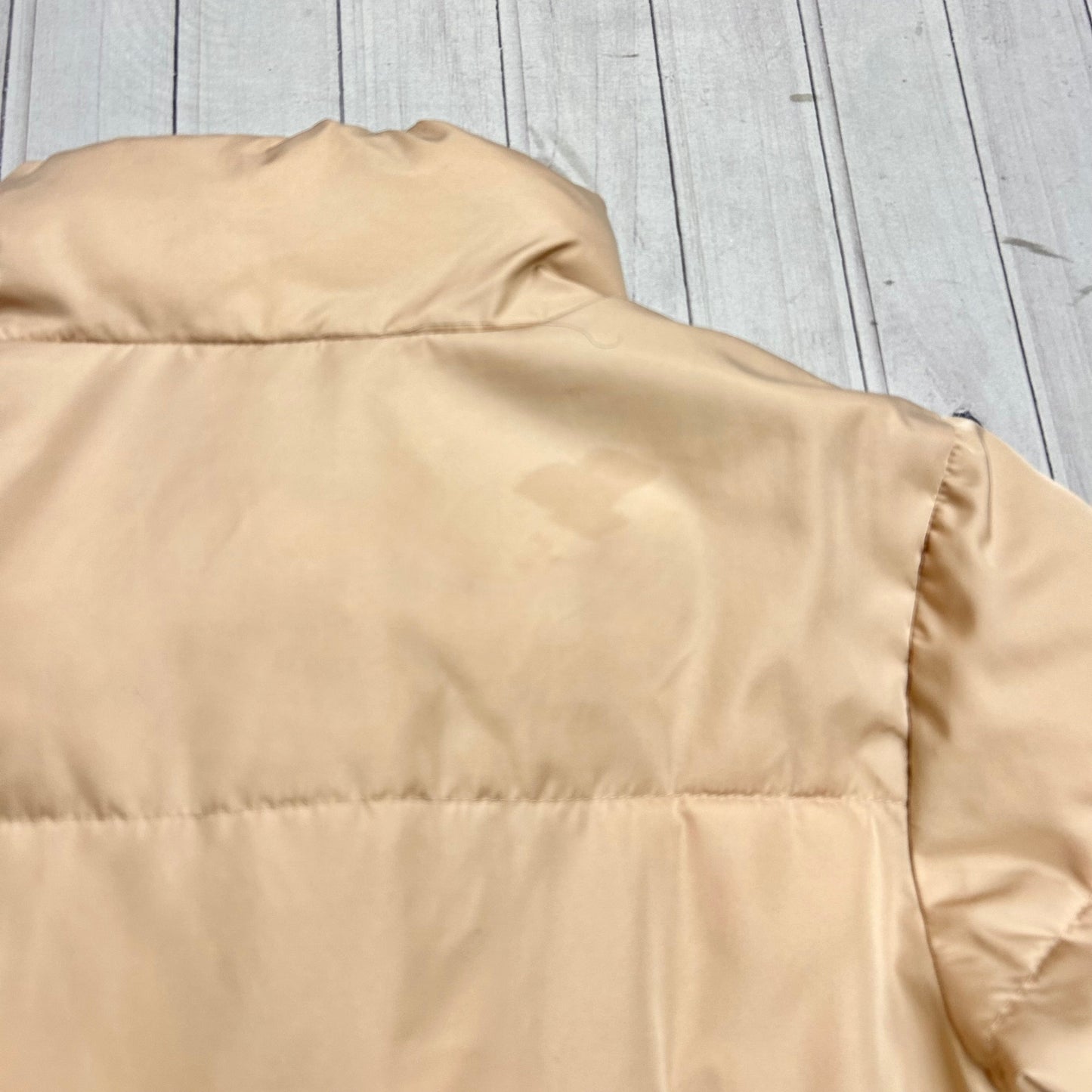 Jacket Puffer & Quilted By Old Navy In Tan, Size: L