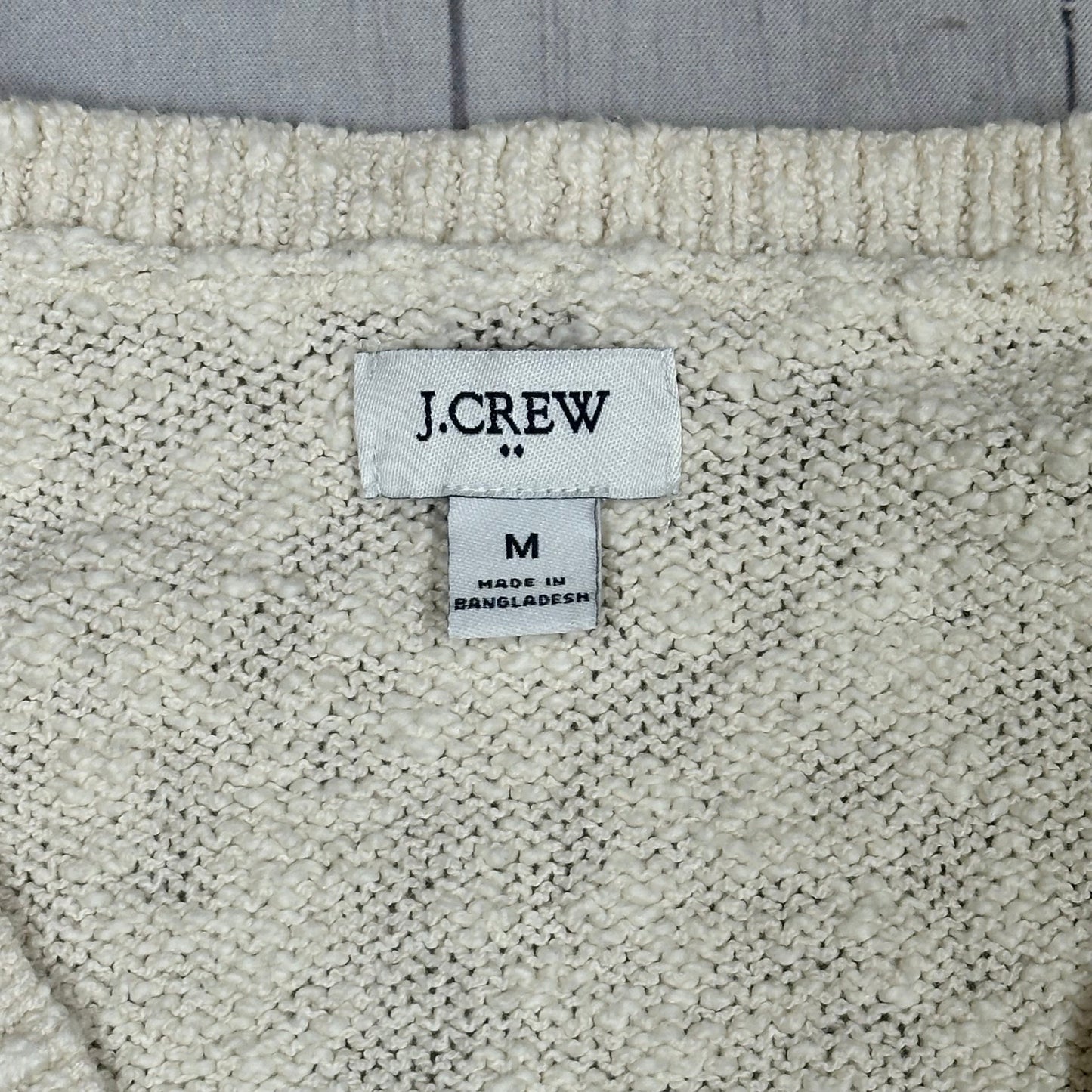 Sweater By J. Crew In Cream, Size: M