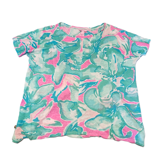 Top Short Sleeve Designer By Lilly Pulitzer  Size: S