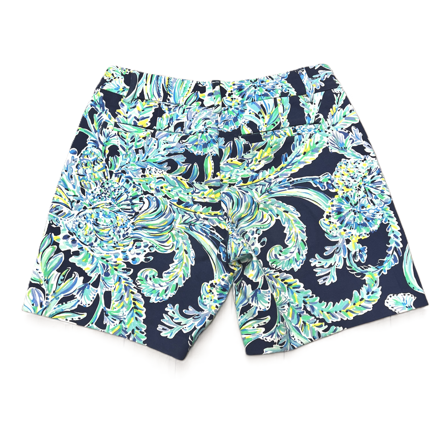 Shorts Designer By Lilly Pulitzer In Blue & Green, Size: 0