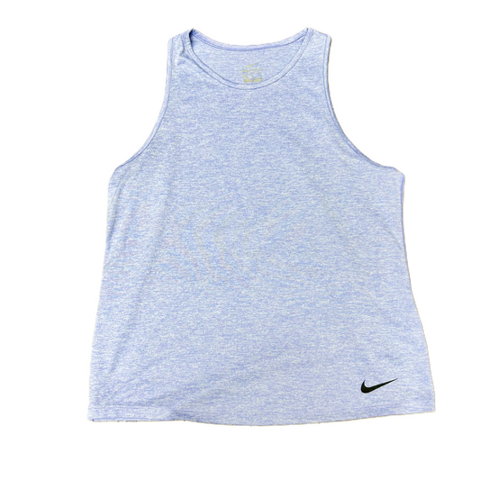 Athletic Tank Top By Nike Apparel In Blue, Size: M