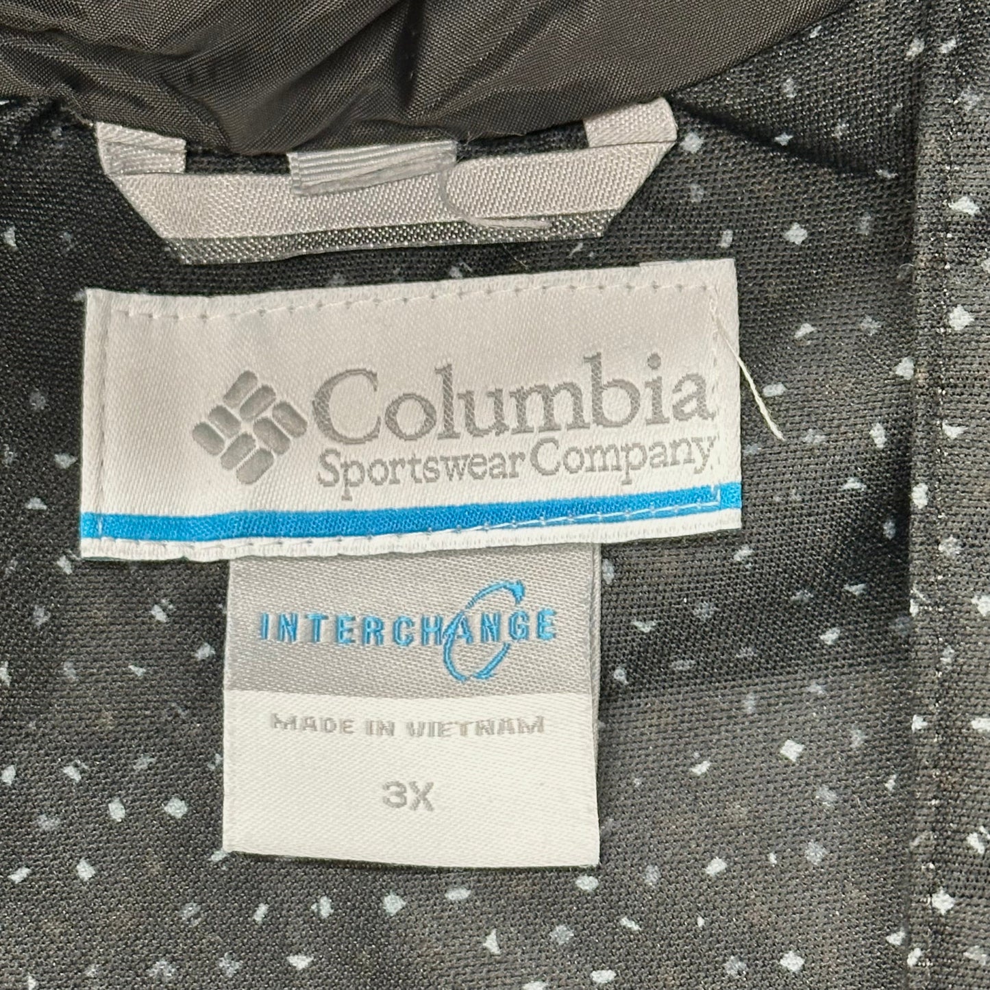 Jacket Windbreaker By Columbia In Polkadot Pattern, Size: 3x